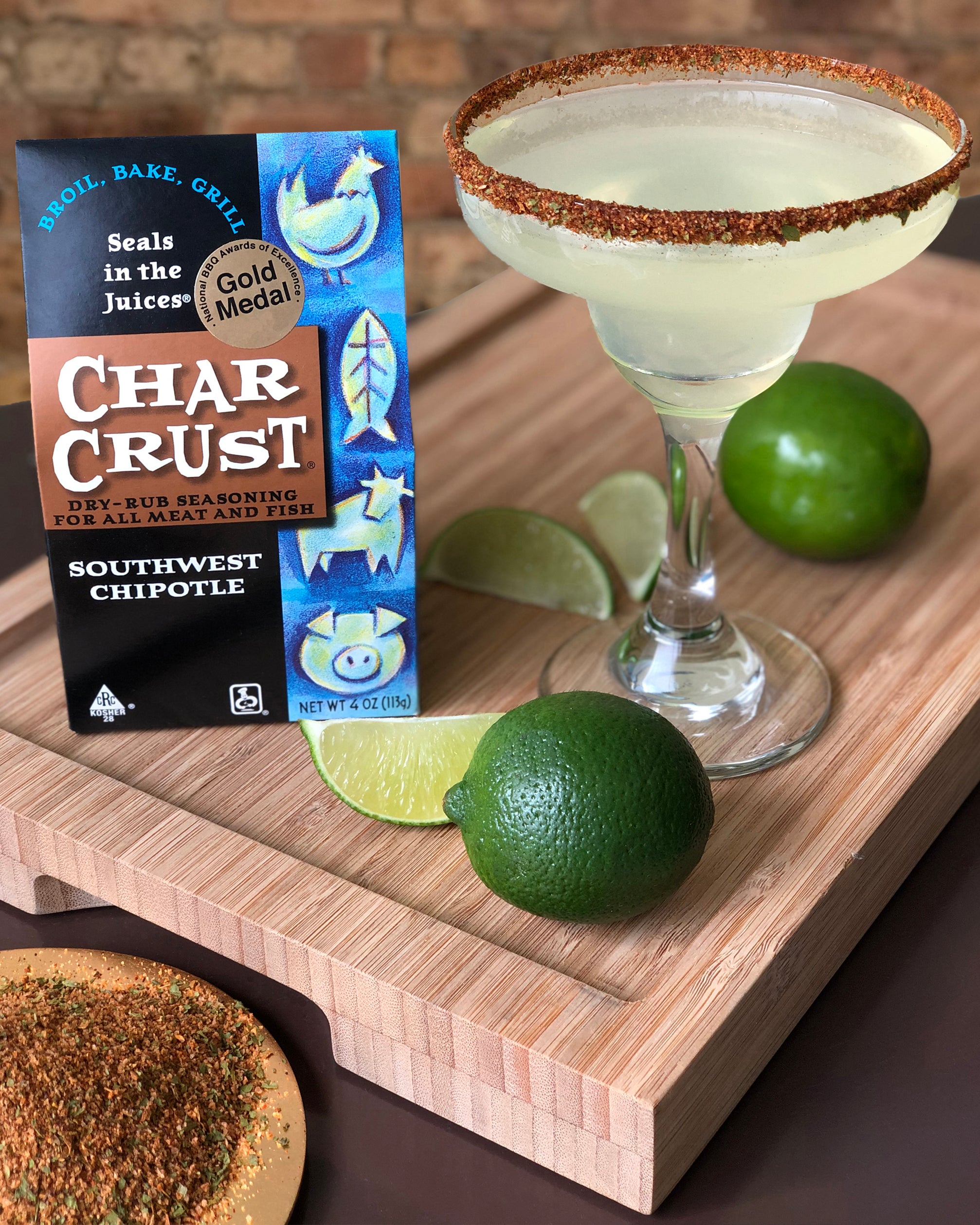 Spicy Southwest Chipotle Margarita Char Crust Dry Rub Seasonings